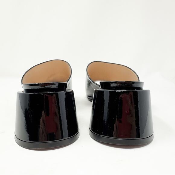 Gucci Patent Leather Lexi Horsebit Slide Sandals - Picture 5 of 12